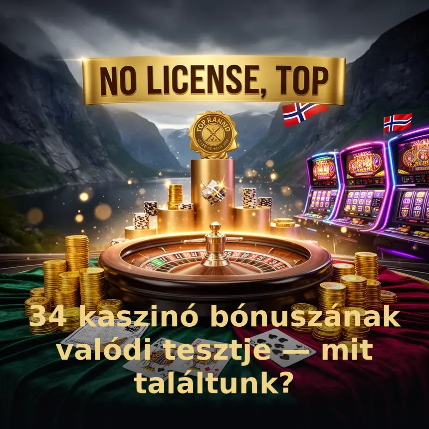 34 kaszinó bónuszának valódi tesztje — mit találtunk?